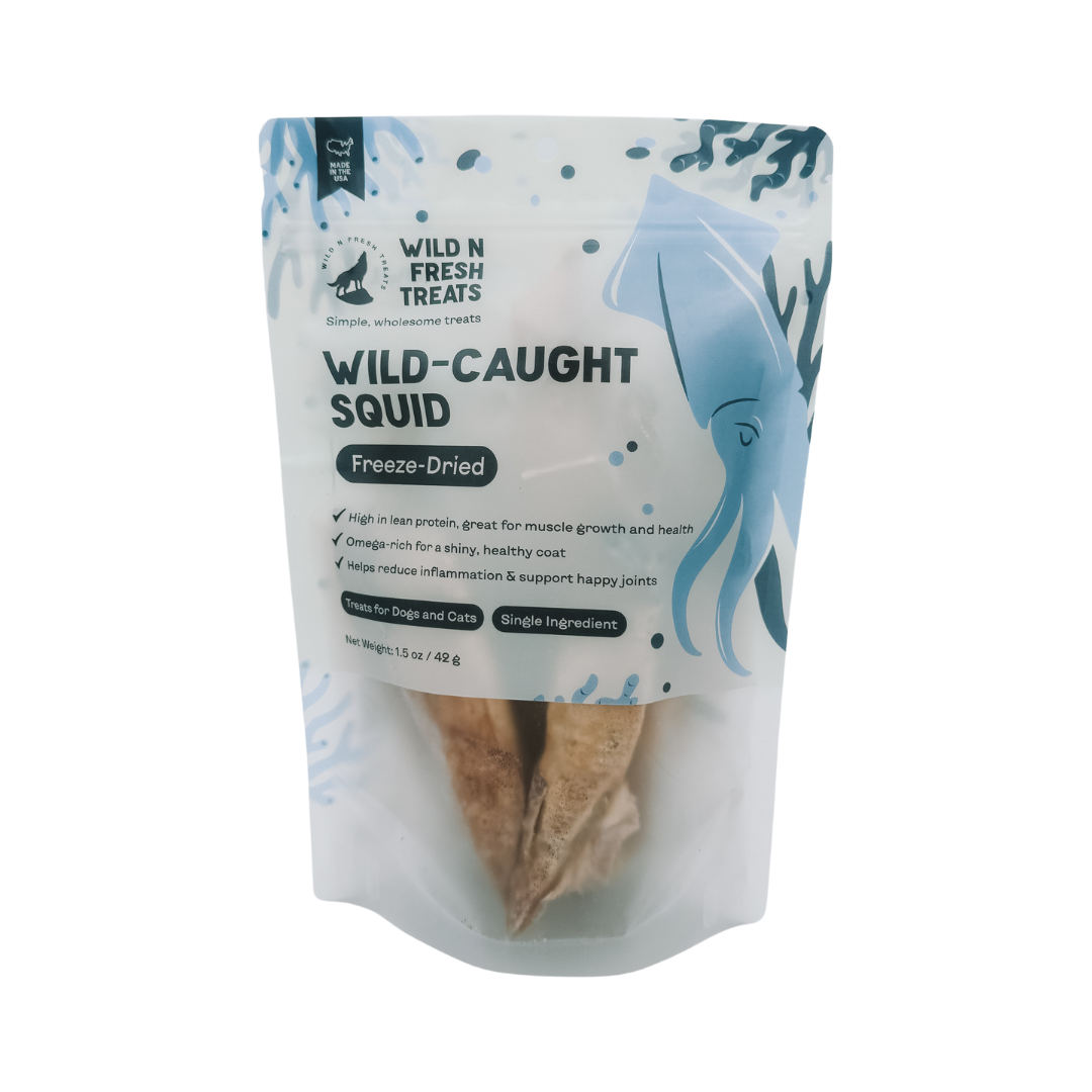 Freeze-Dried Wild Caught Squid