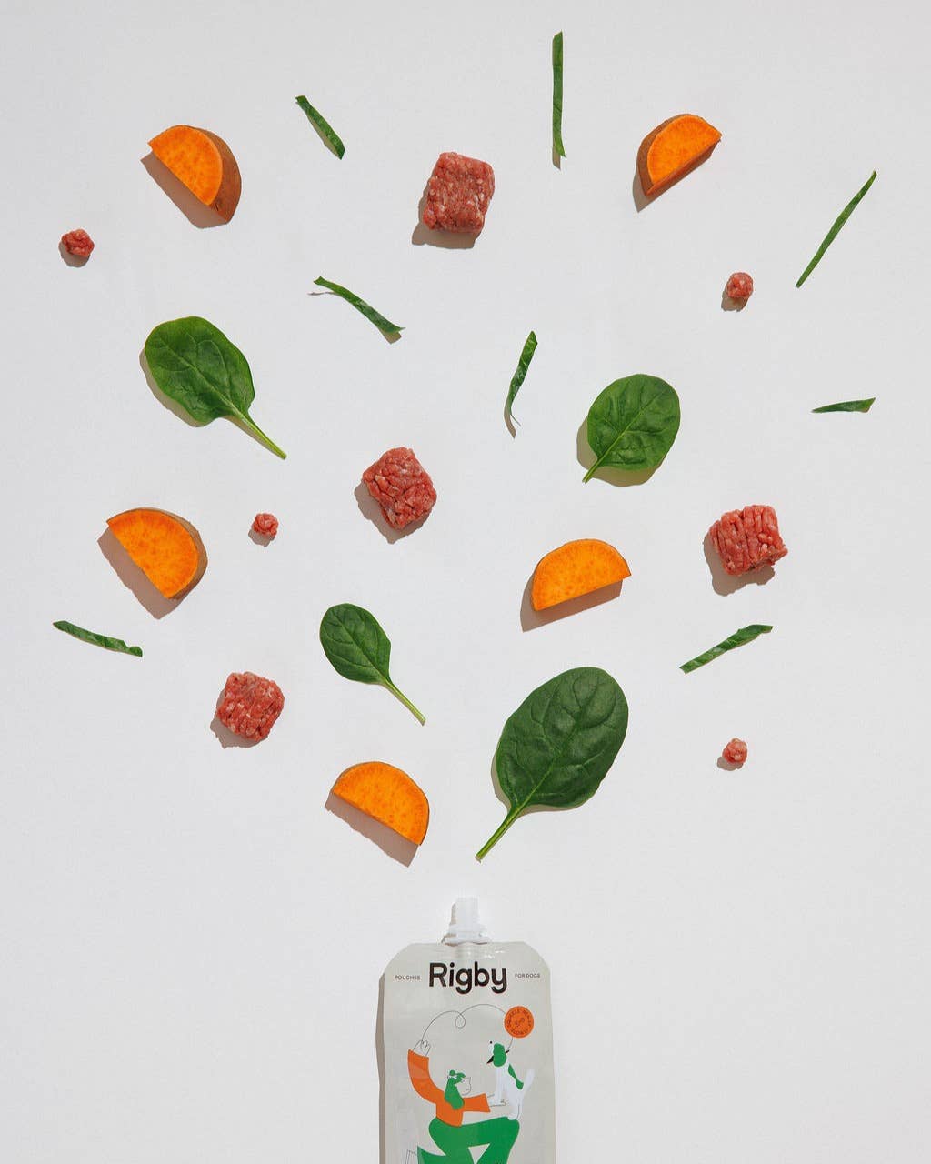 Organic Beef Squeeze Pouch for Dogs - 6 Pack