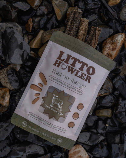 Dehydrated Lamb Green Tripe Sticks | 6 Sticks