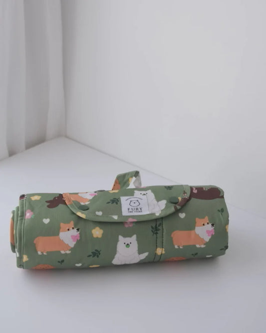 dogs at the park settle mat (standard size)