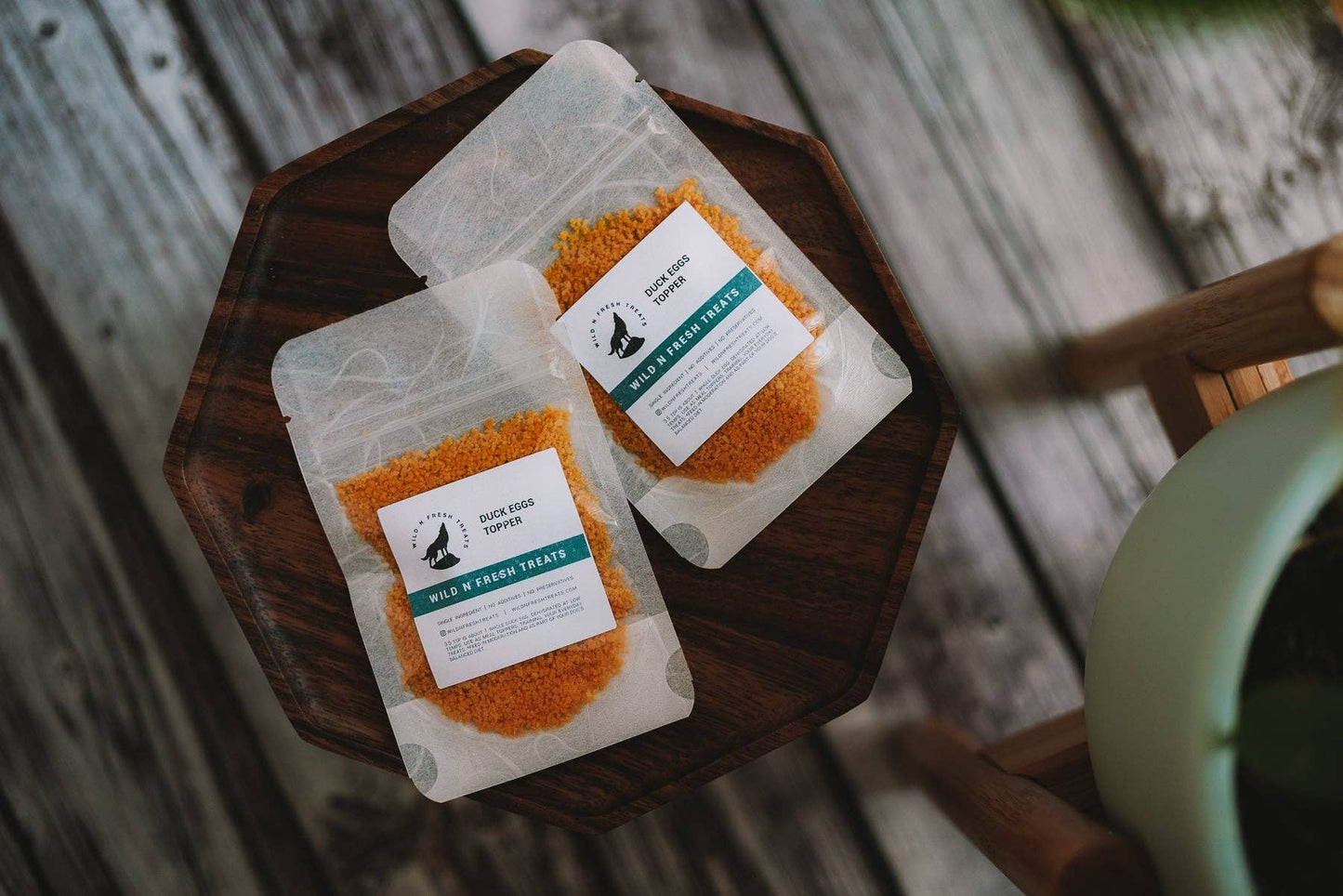 Whole Duck Egg Topper