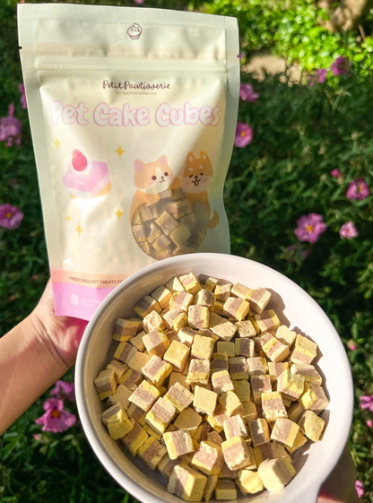 Freeze Dried Duck Cake Cube