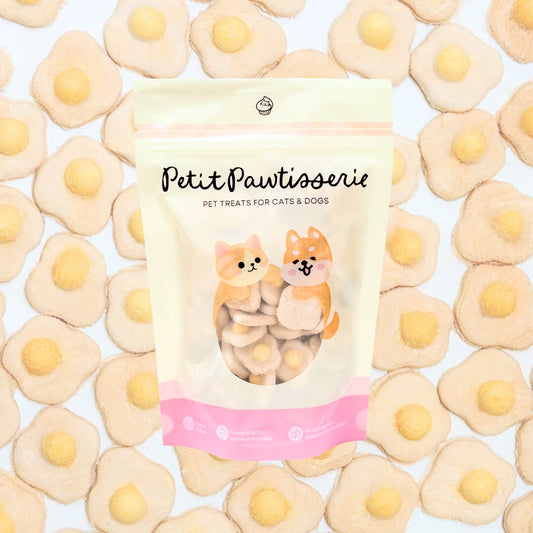 Freeze Dried Chicken Egg Treats for Cats & Dogs 40g