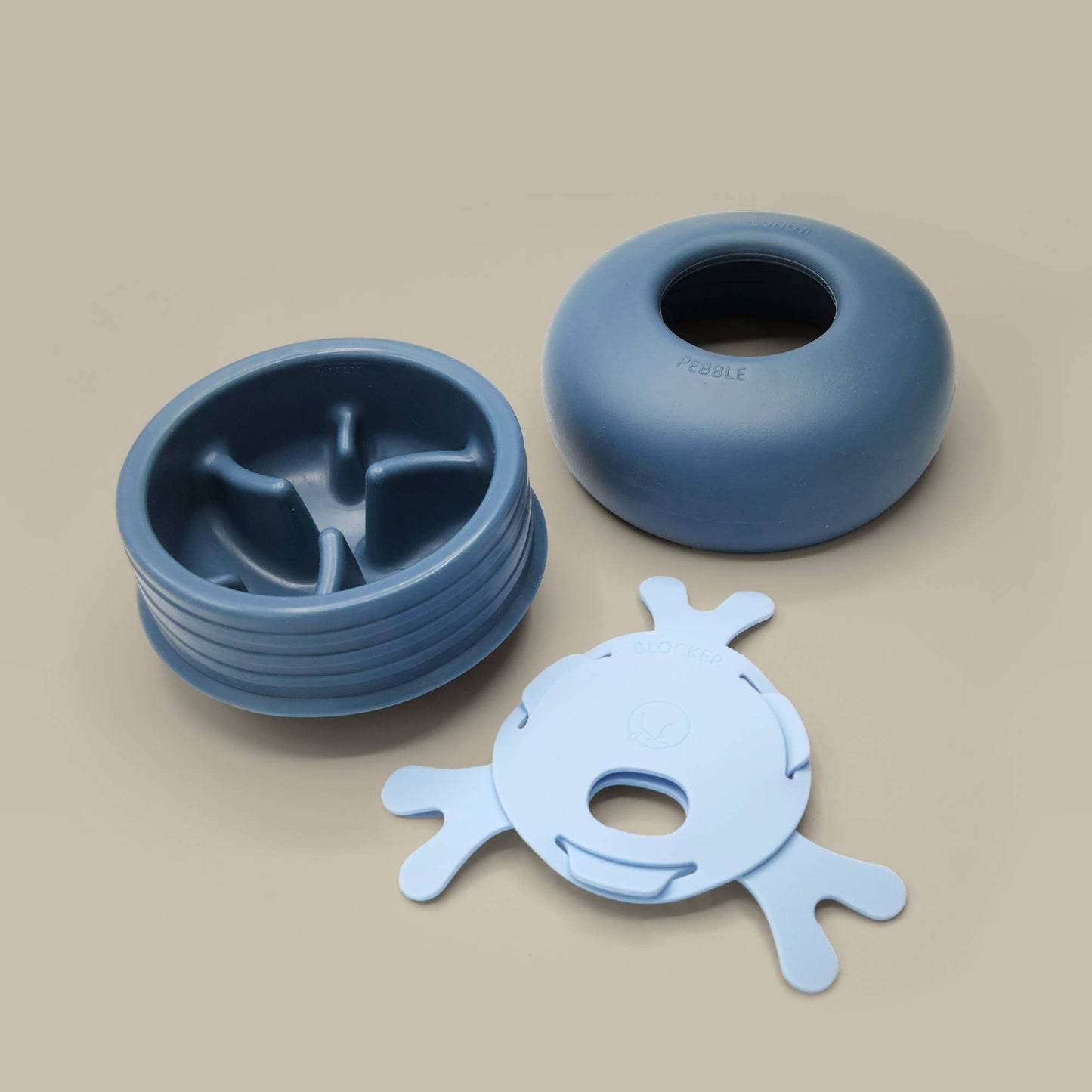 Pebble: All-in-One Dog Toy | Slow Feeder + Treat Dispenser